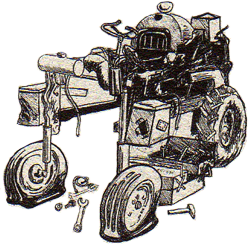 Pices dtaches d'enjambeurs de marque 